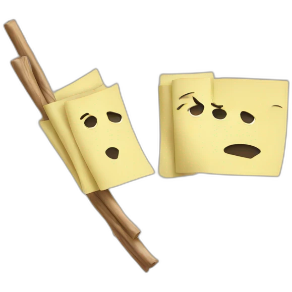 STICK NOTES emoji