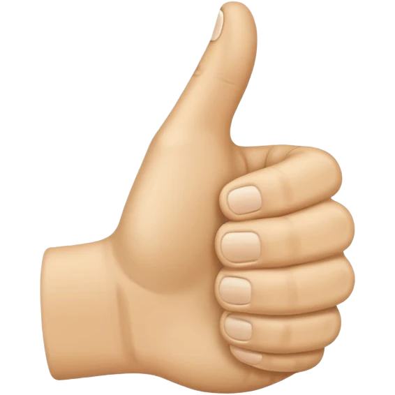 Thumbs up emoji