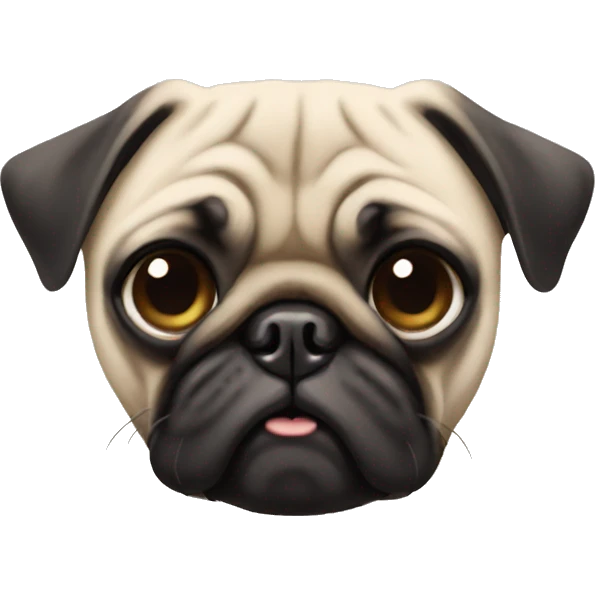 Pug emoji