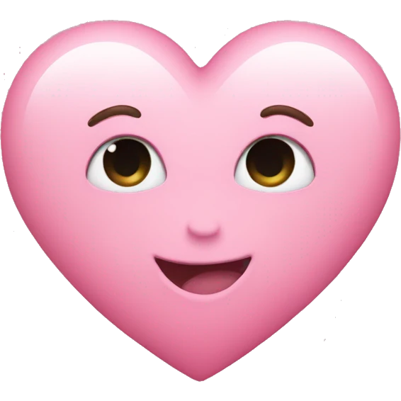 Pink heart  emoji