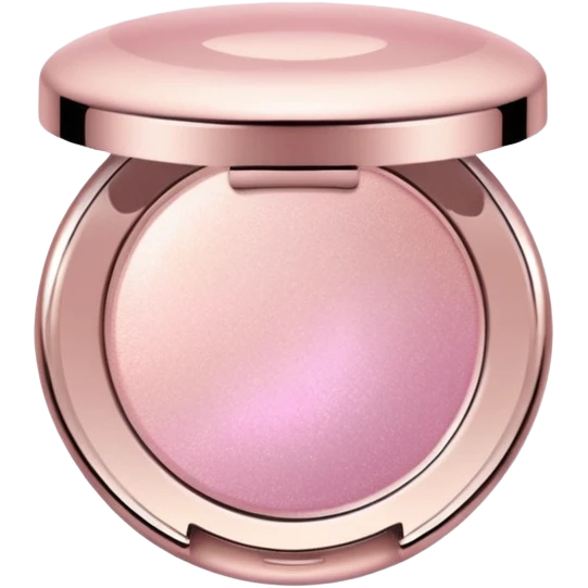 Soft Pink shimmery eyeshadow emoji