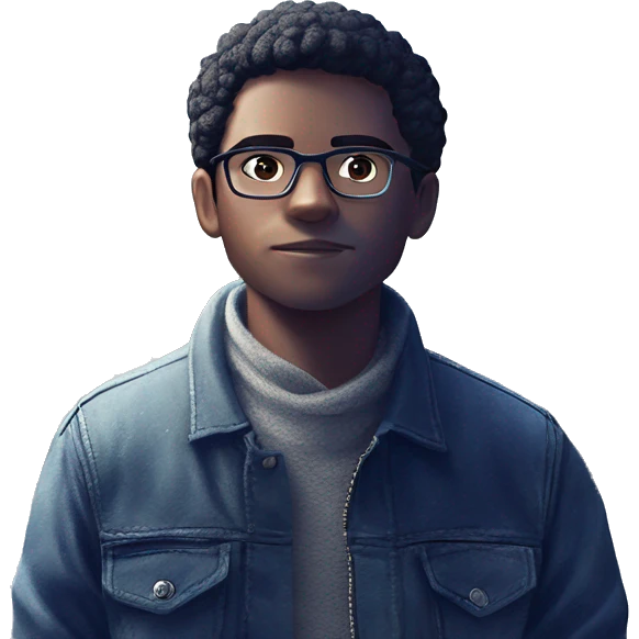 "cool dude outdoors in blur" emoji