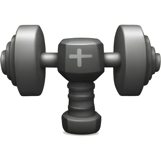 Grenade dumbell emoji
