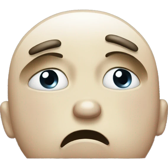 Sad crying emoji