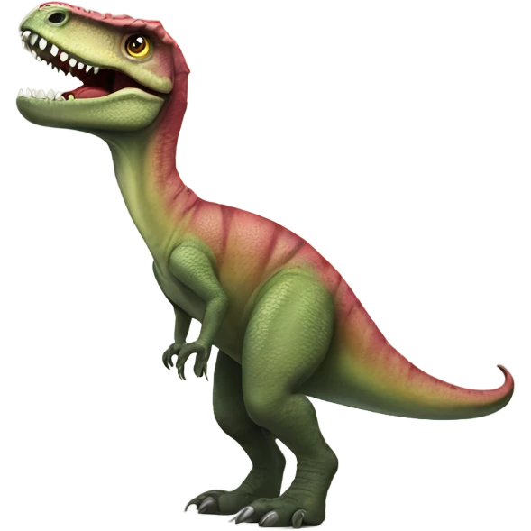 Dinosaurio Coquette emoji
