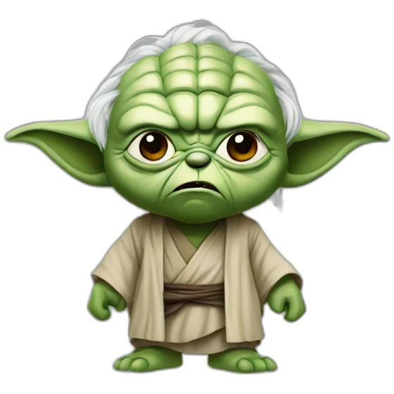 angry yoda emoji