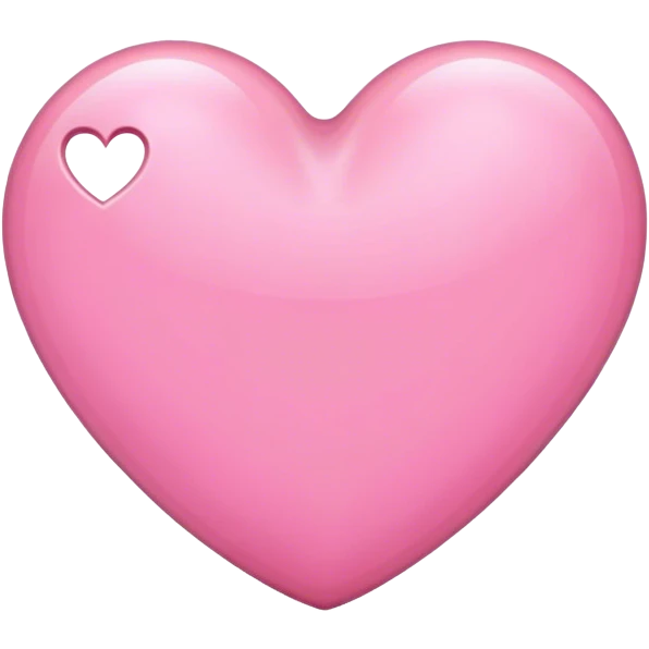 Нежное сердечко emoji