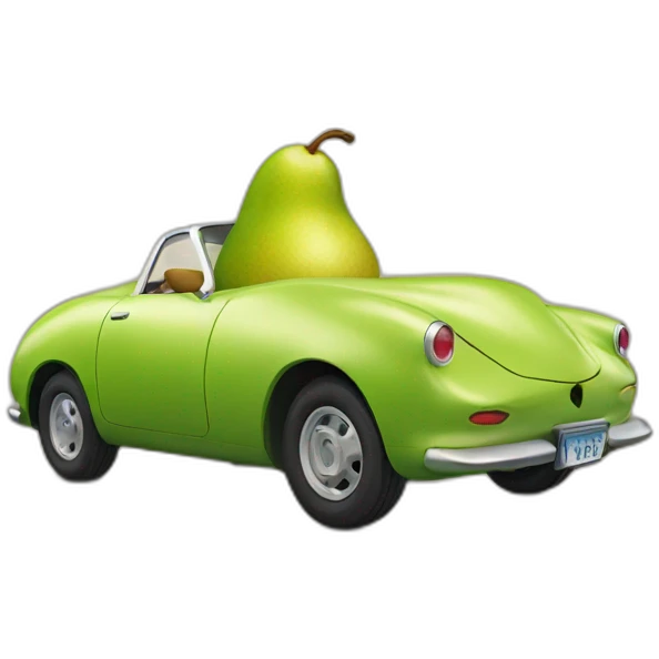 pear-car emoji