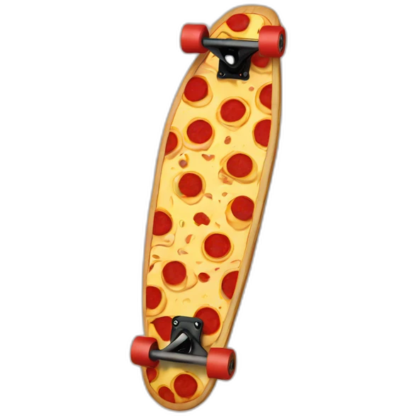 Pizza skateboard emoji