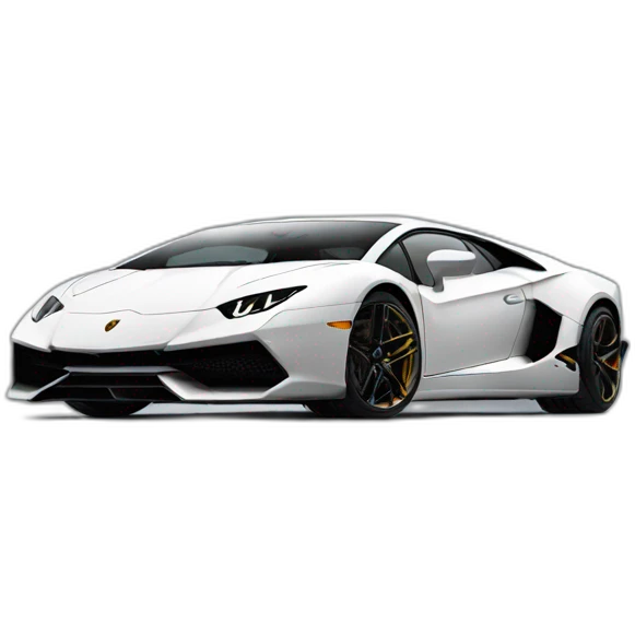 Lamborghini voiture emoji