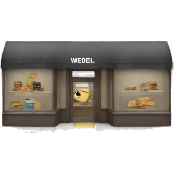 “Wedel” store  emoji
