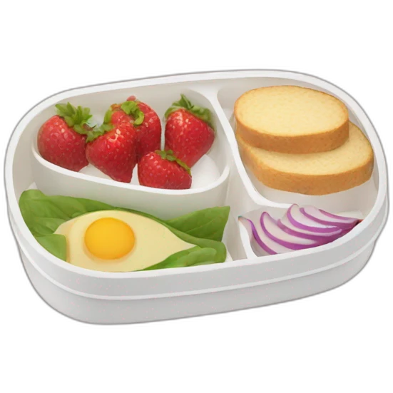 Lunch Box minimal emoji
