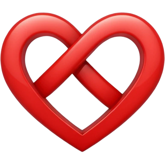 Heart with infinity simble emoji
