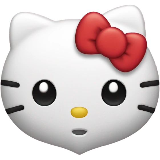 Hello kitty heart emoji