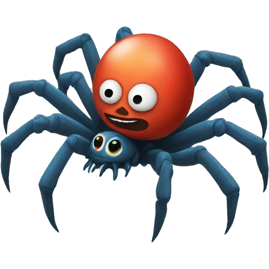 clown spider emoji