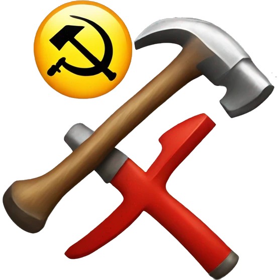 Hammer and Sickle modern emoji