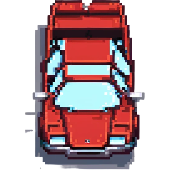 красная Lamborghini Countach, no background emoji