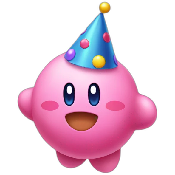 party kirby emoji