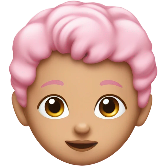 Baby pink heart emoji