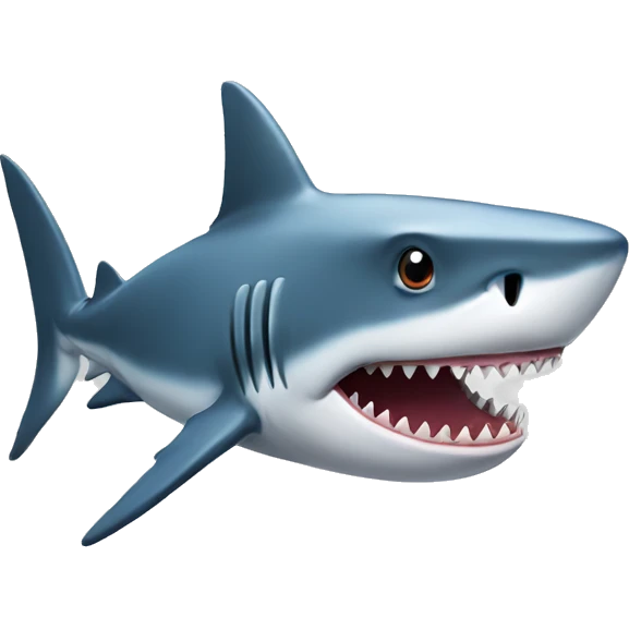 shark with cap emoji