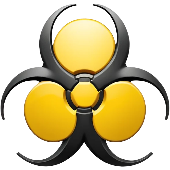 Biohazard symbol  emoji