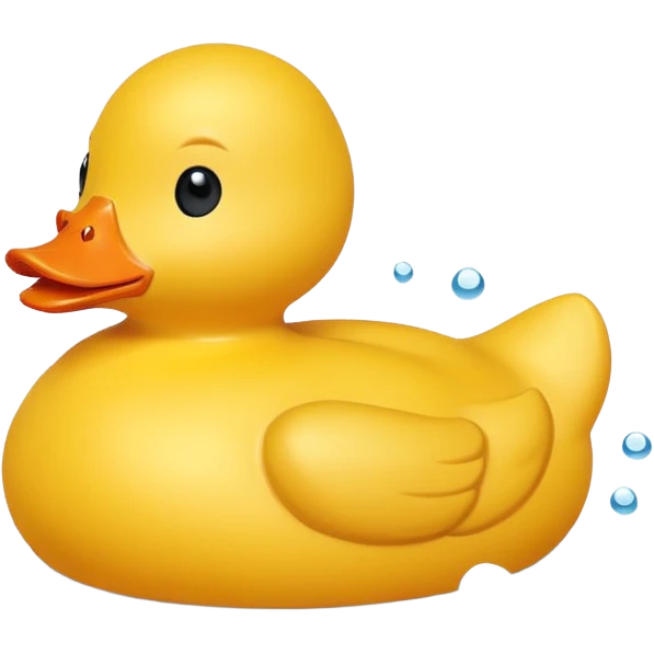 yellow duck emoji