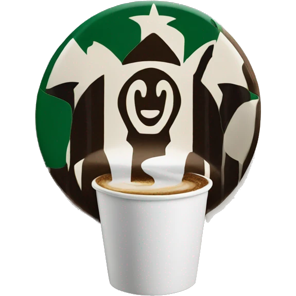 starbucks coffee cup emoji