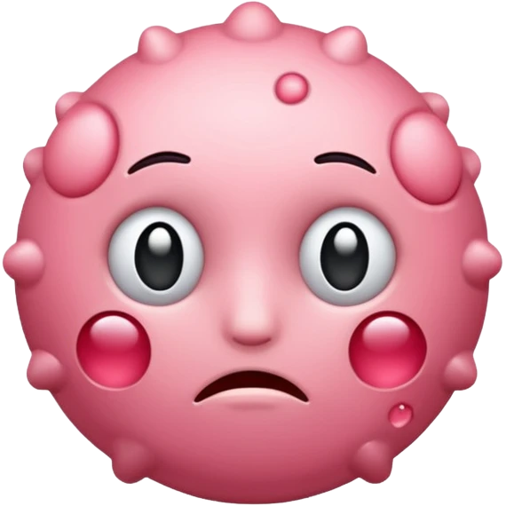 Virus rosita eliminado y triste emoji