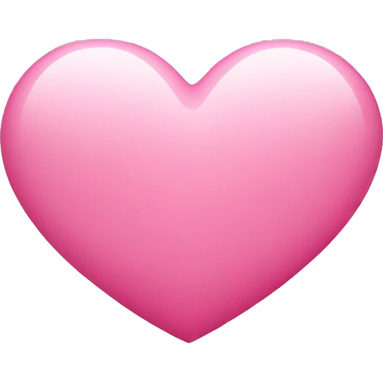 pink heart emoji