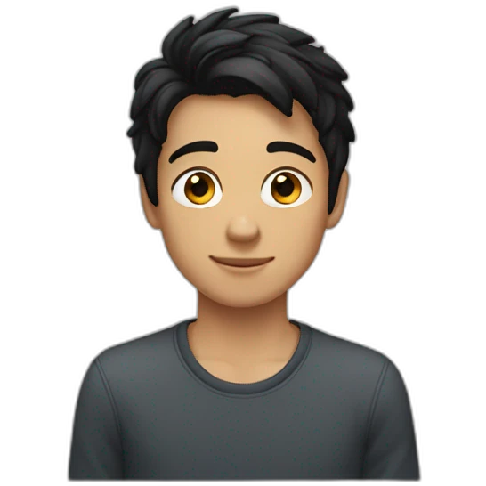 boy-smart-kind-browneyes-blackhair-sideparted emoji