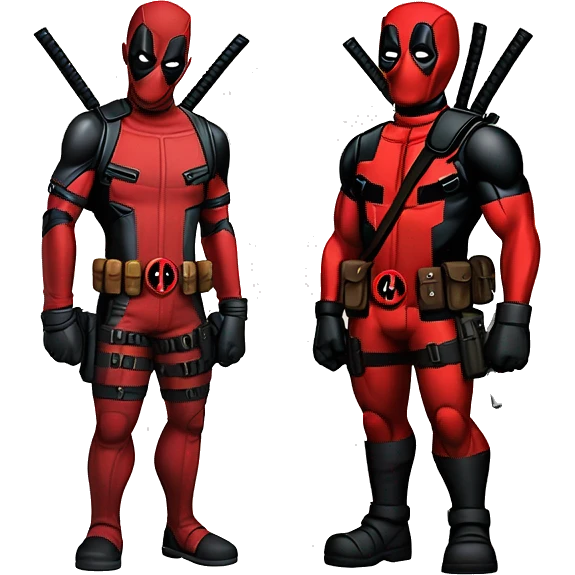 Deadpool and Wolvarine emoji