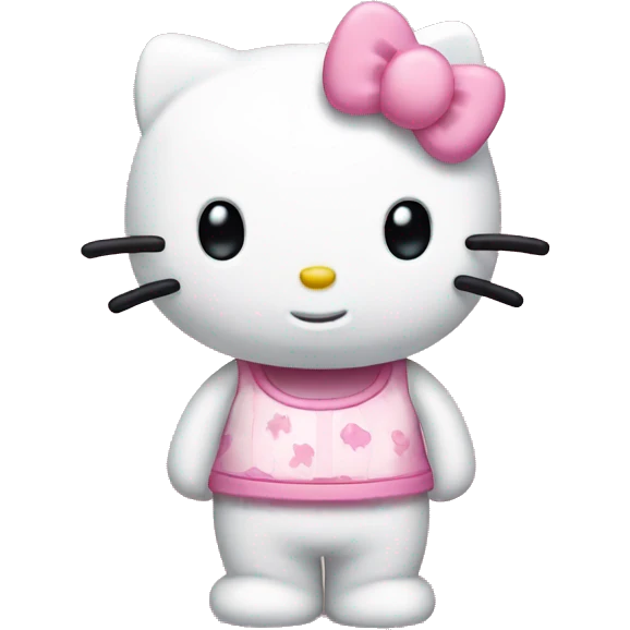 Hello kitty emoji