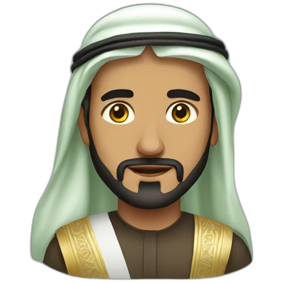saudi man emoji