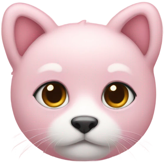 cute soft pink  emoji
