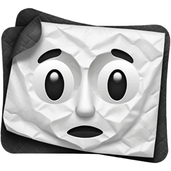 black-color article emoji