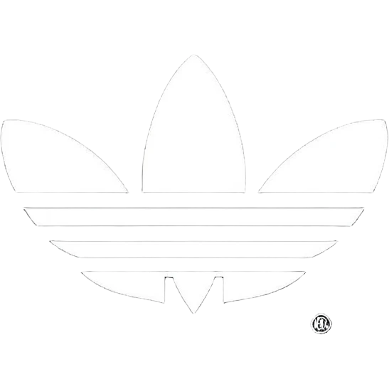 Adidas white stripes on black emoji emoji