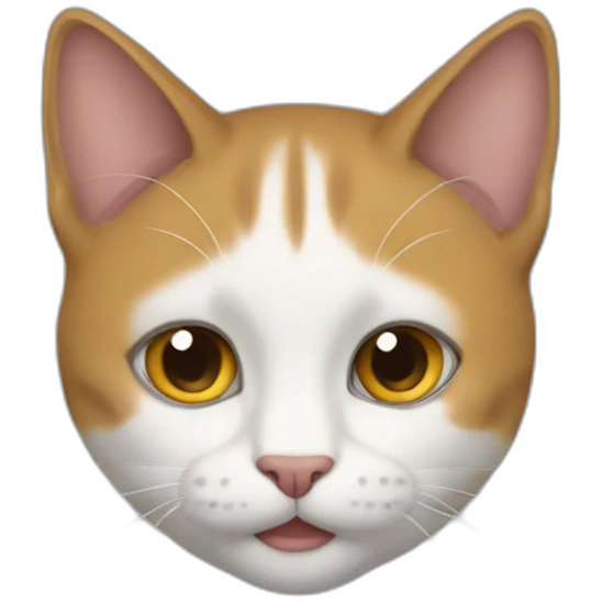 Gato bkanco emoji