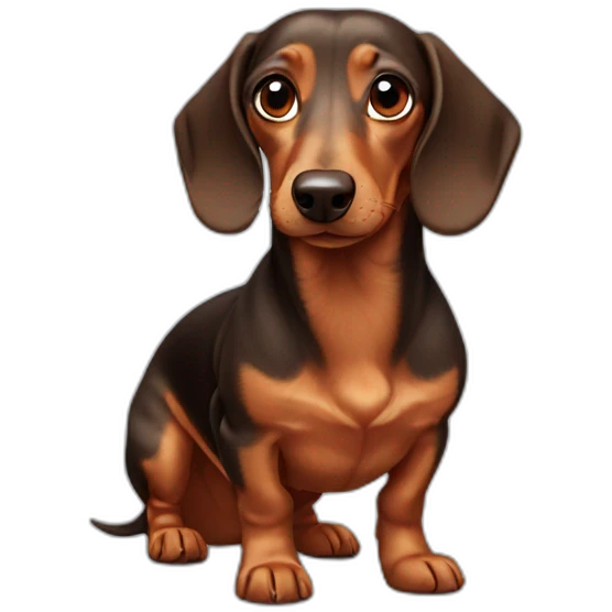 dachshund emoji