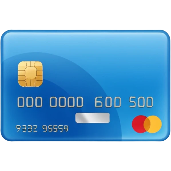 Cartão de crédito emoji