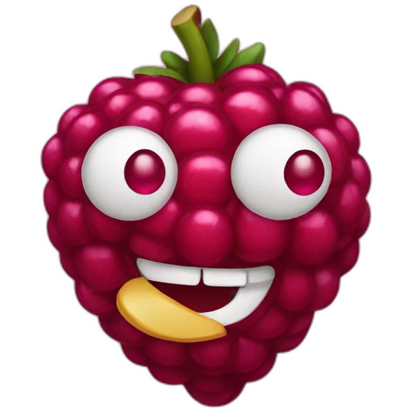 emoji framboise emoji