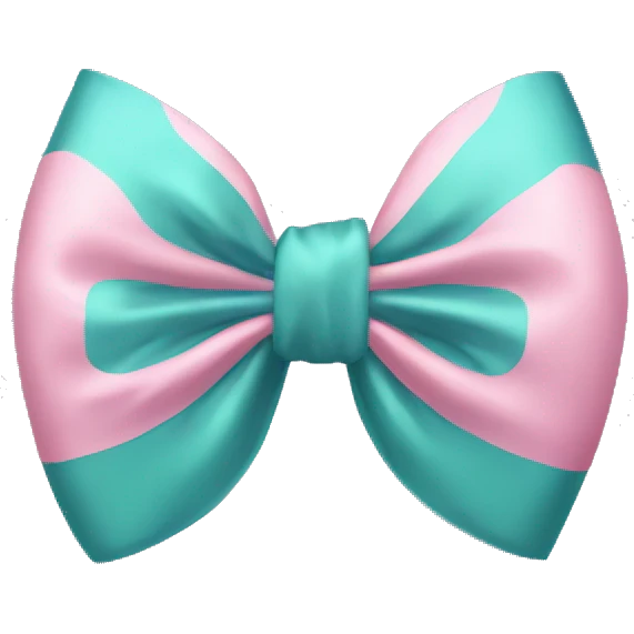 Coquette bow emoji
