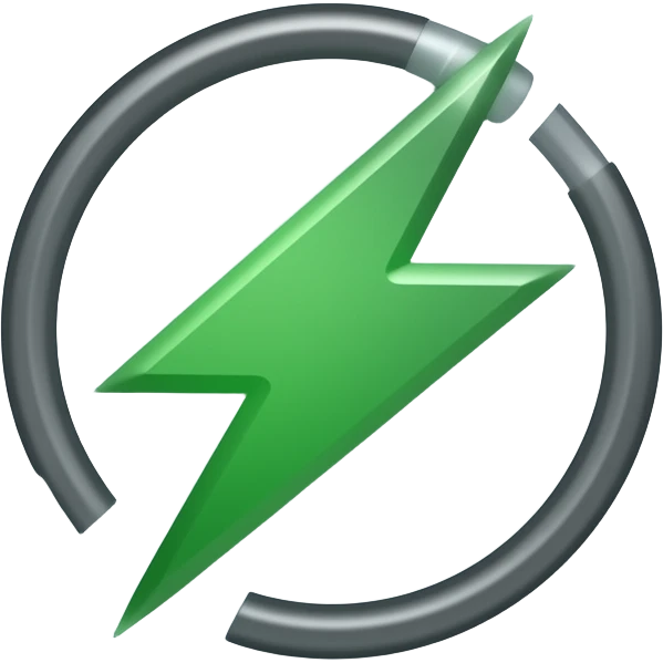 Charging station point emojis: Professional single icon style, no cartoon, no cute style emoji