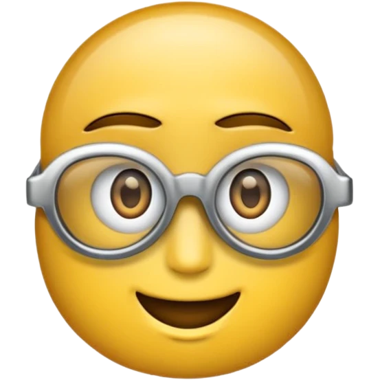 очки и тест для зрения emoji