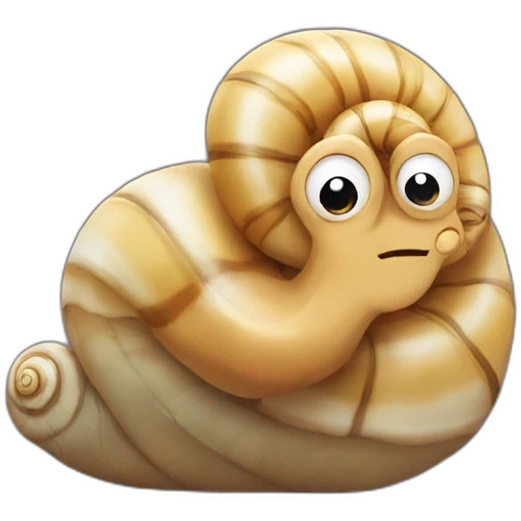 Snail facepalm emoji