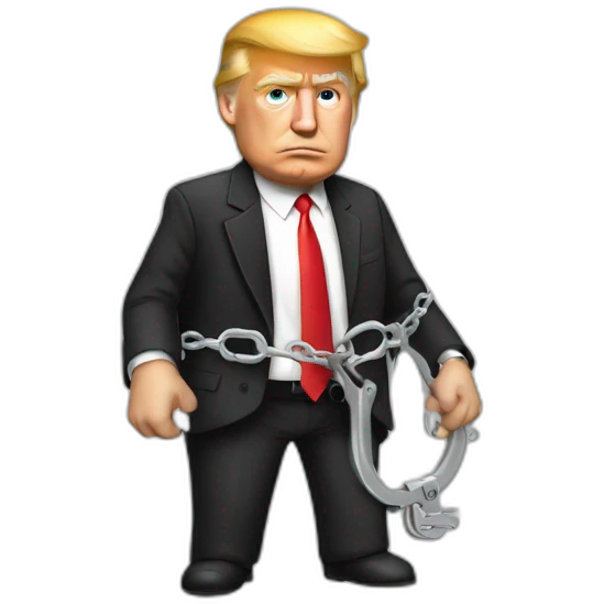 trump-in-handcuffs emoji