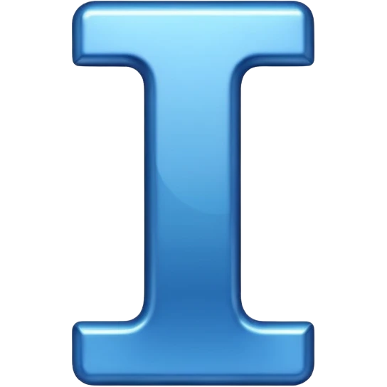 Letter I emoji