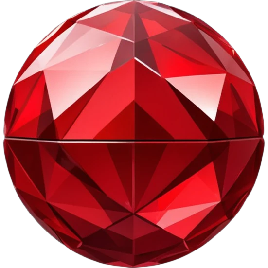 dark red disco ball emoji