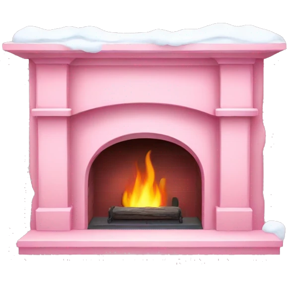Winter Pink FirePlace emoji