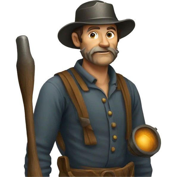 1800s miner emoji