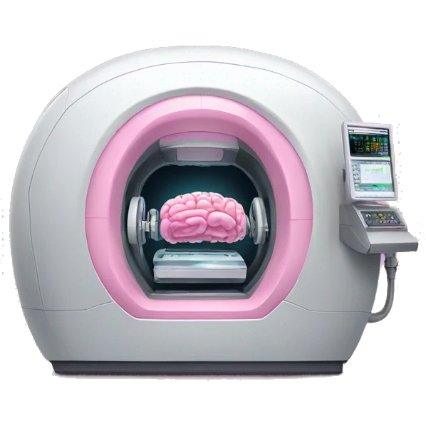 Pink MRI machine emoji